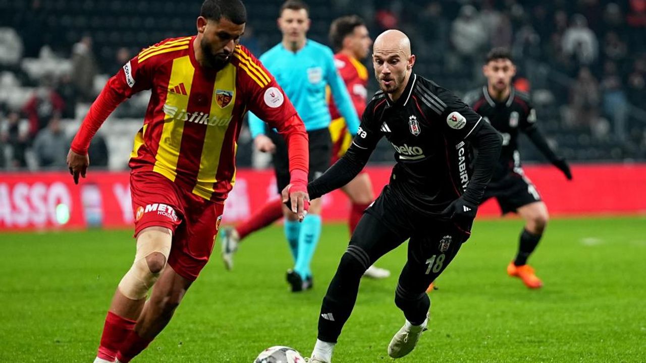 Beşiktaş’tan son nefeste zafer: 90+5’te gelen golle Kayserispor'u geçti