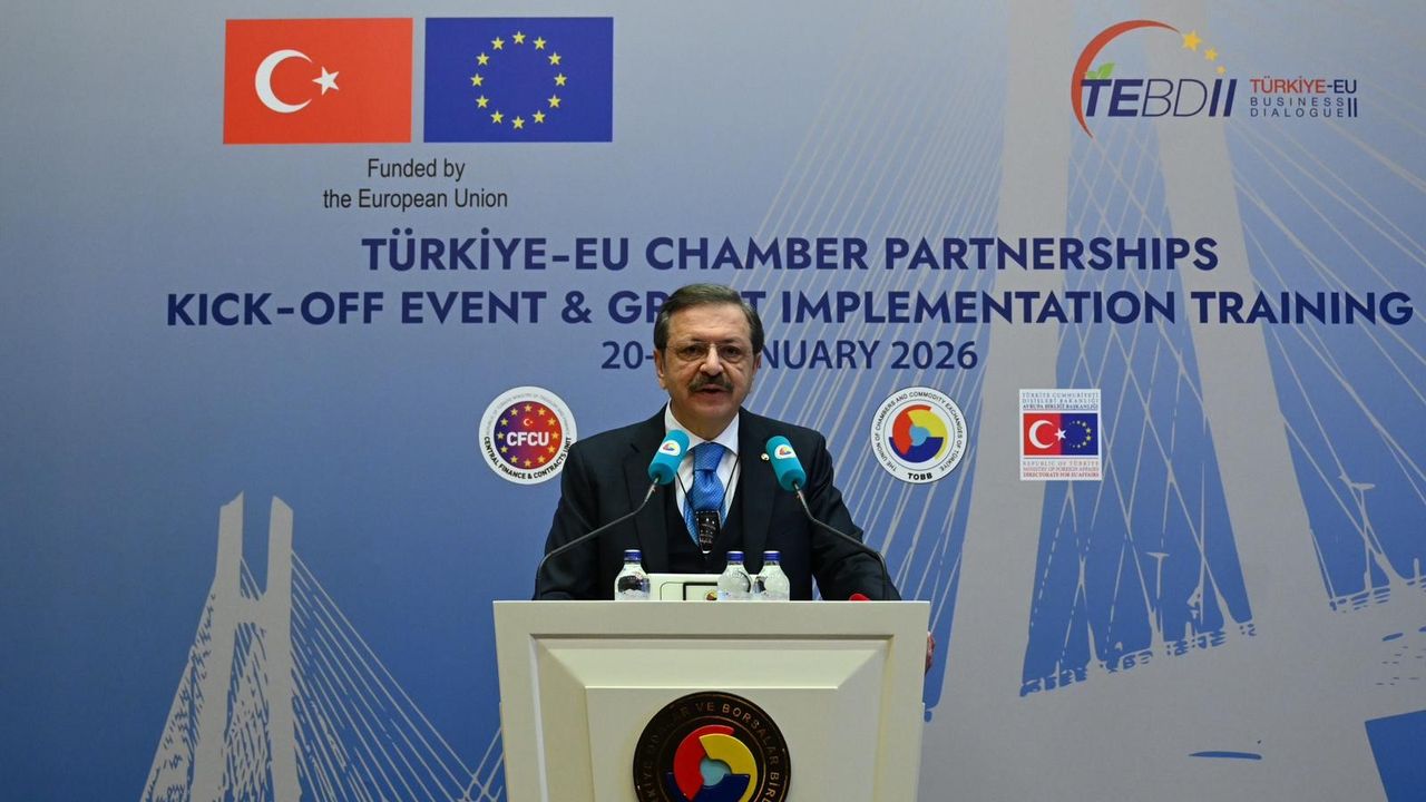 TOBB Başkanı Hisarcıklıoğlu: “Türkiye-AB İş Dünyası Diyaloğu II Projesi 2027’ye kadar devam edecek”
