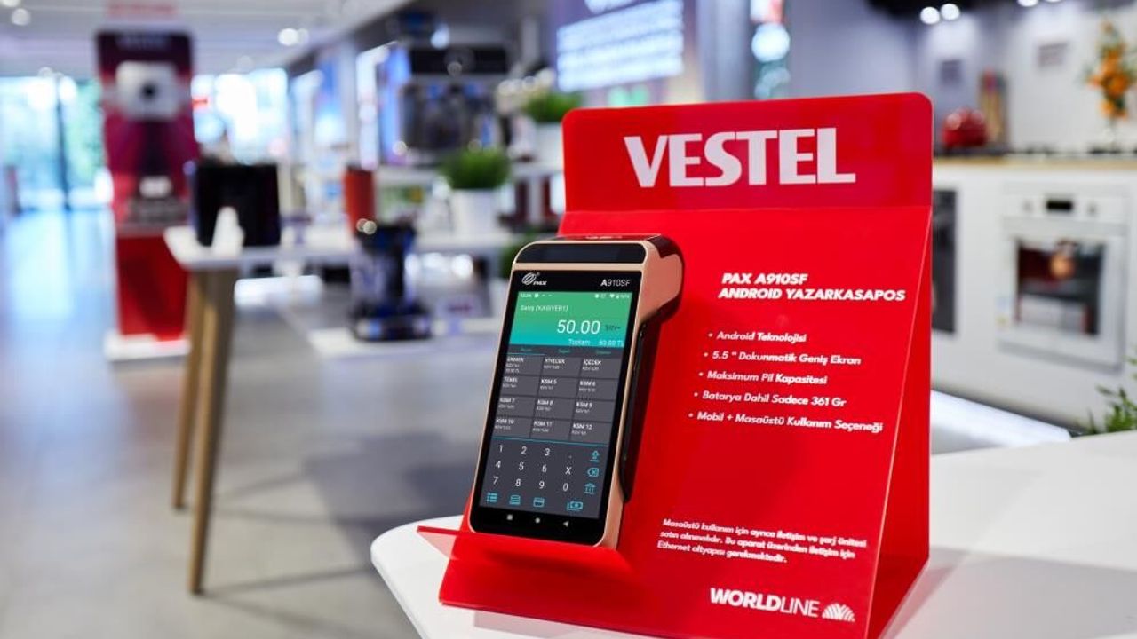 Yeni nesil ödeme cihazı sahada: Vestel, Android tabanlı POS ile dikkat çekiyor