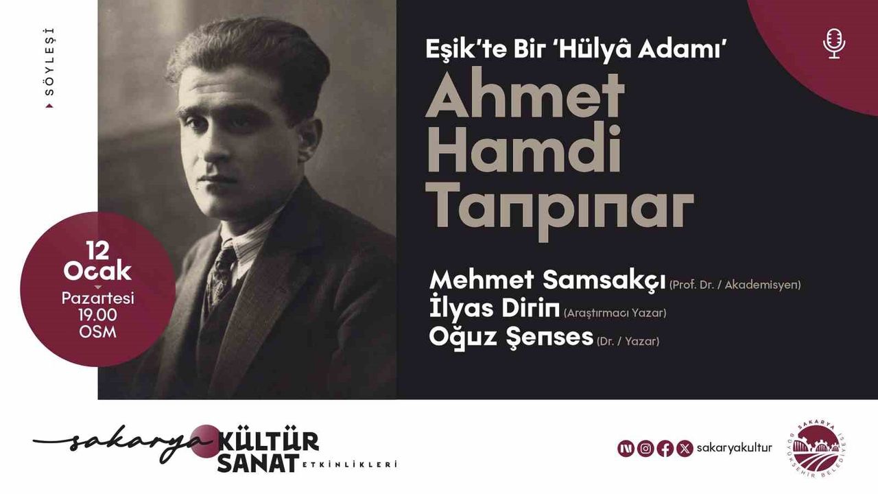 Ahmet Hamdi Tanpınar OSM'de konuşulacak
