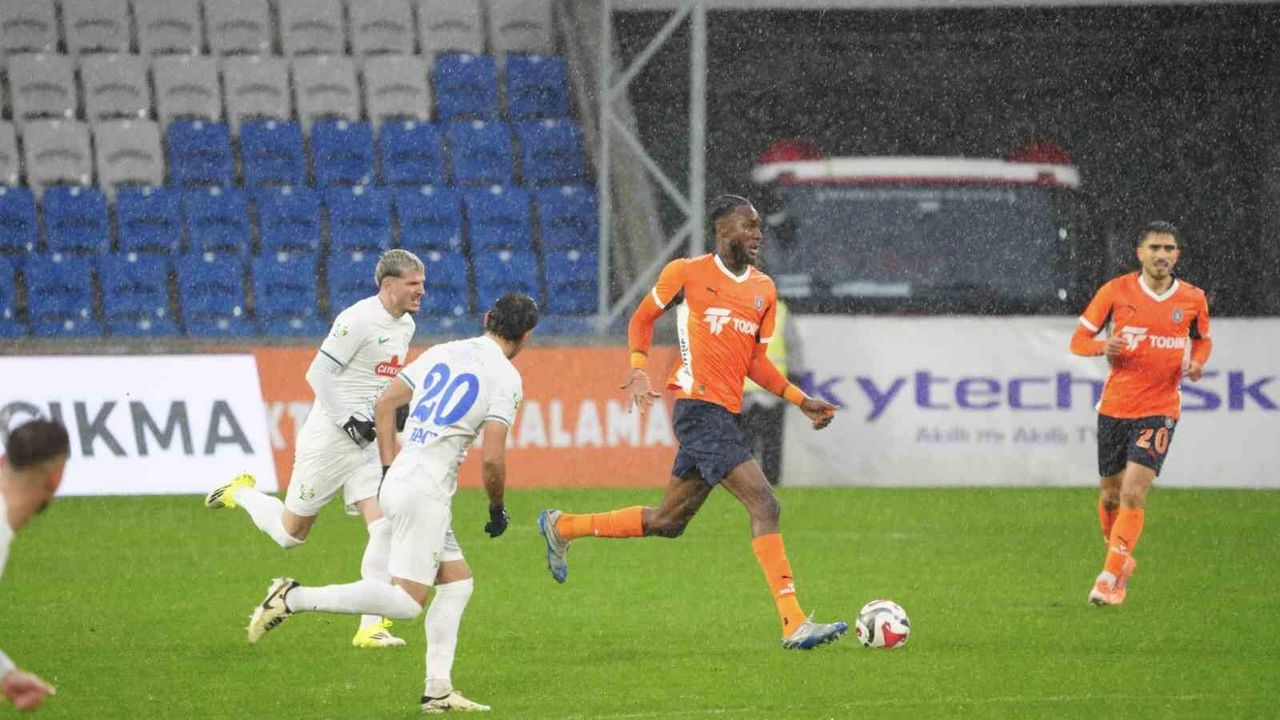 Başakşehir ile Çaykur Rizespor Yenişemedi: 2-2