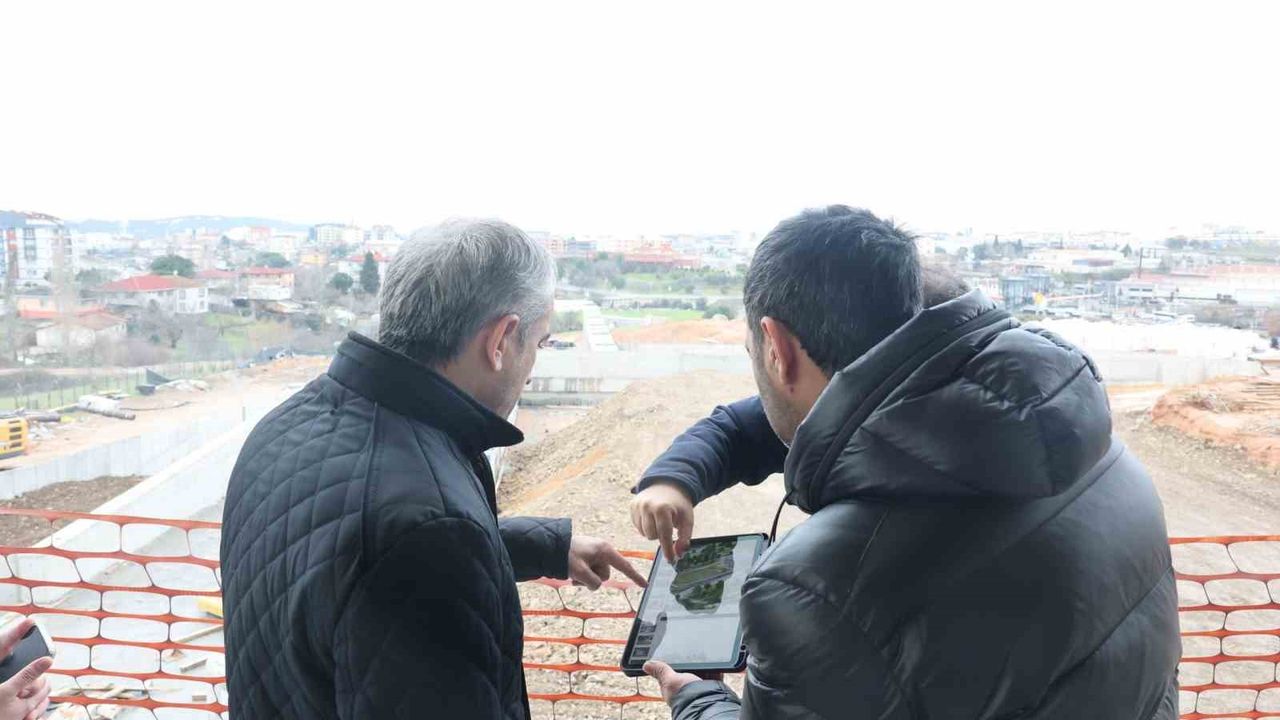 Çayırova Spor Lisesi Yükseliyor: Başkan Çiftçi İnşaat Sahasında