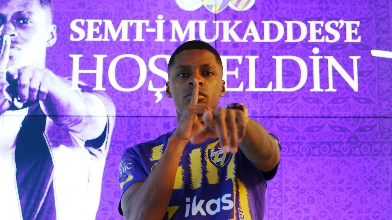 Dinamo Kiev’den geldi, Eyüpspor’a güç katacak: Angel Torres resmen eflatun-sarılılarda