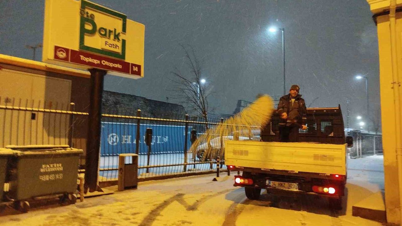 Fatih’te Sadece Yollar Değil, Sokak Hayvanları da Unutulmadı