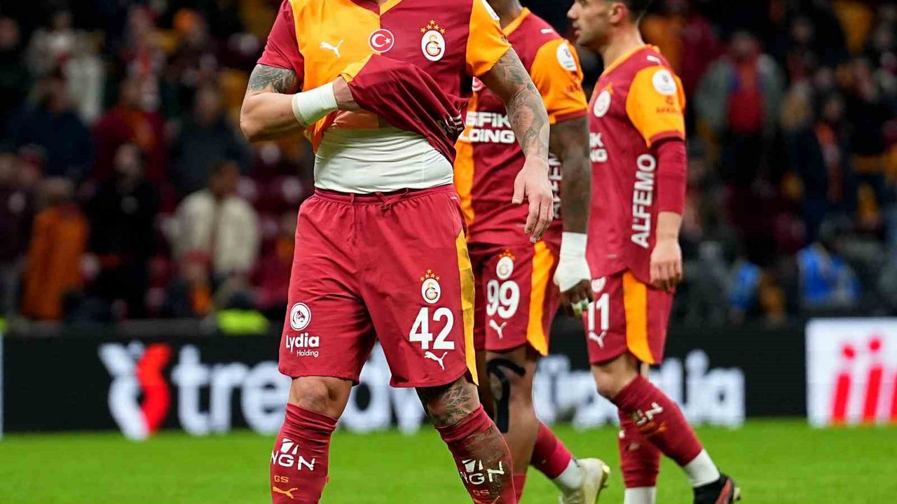 Galatasaray, ligde 4. kez berabere kaldı