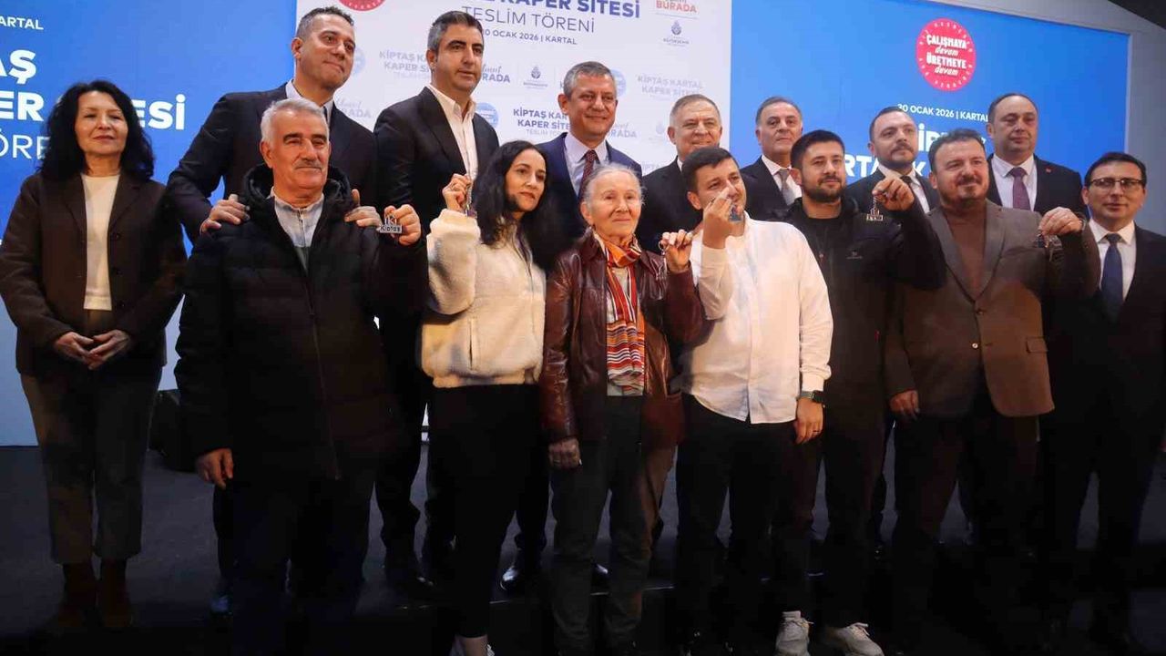 Kaper Sitesi’nde Yeni Bir Başlangıç: 590 Konutun Anahtarları Sahiplerine Teslim Edildi