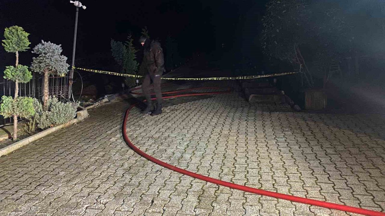 Kocaeli'de bungalovda çıkan yangın paniğe neden oldu