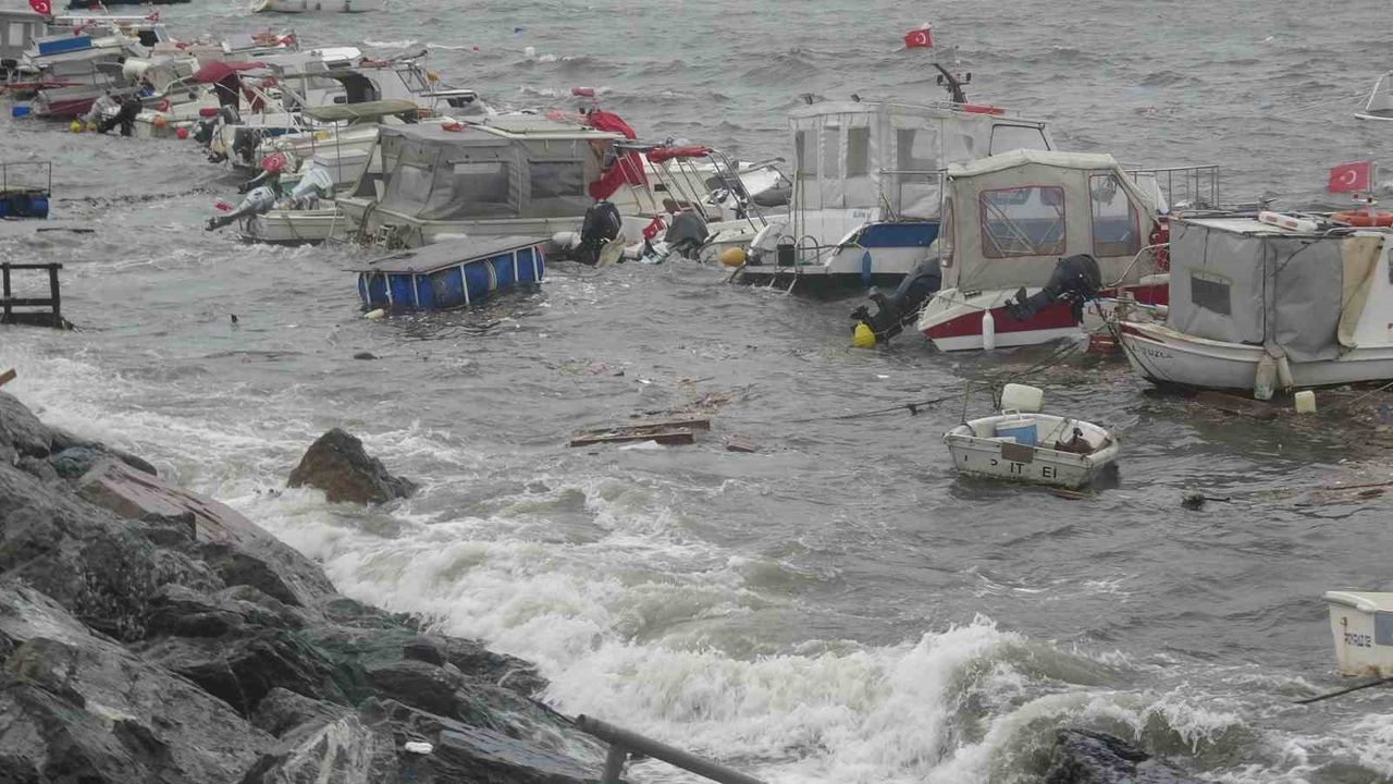 Pendik Amatör Denizciler Barınağı'nda korku dolu anlar: Tekne sahibi ölümle burun buruna geldi