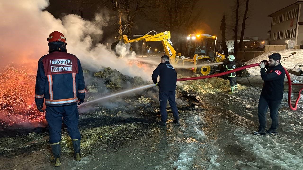 Kamyonda uyurken yangına yakalandı: Alevlerin arasından saniyelerle çıkarıldı