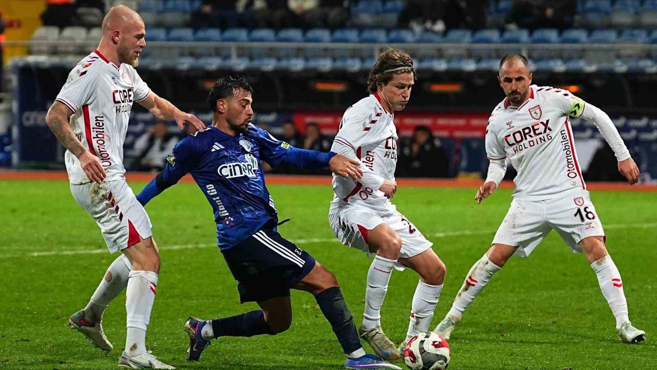 Samsunspor’dan İstanbul’da Son Dakika Zaferi: Kasımpaşa’yı 1-0 Mağlup Etti