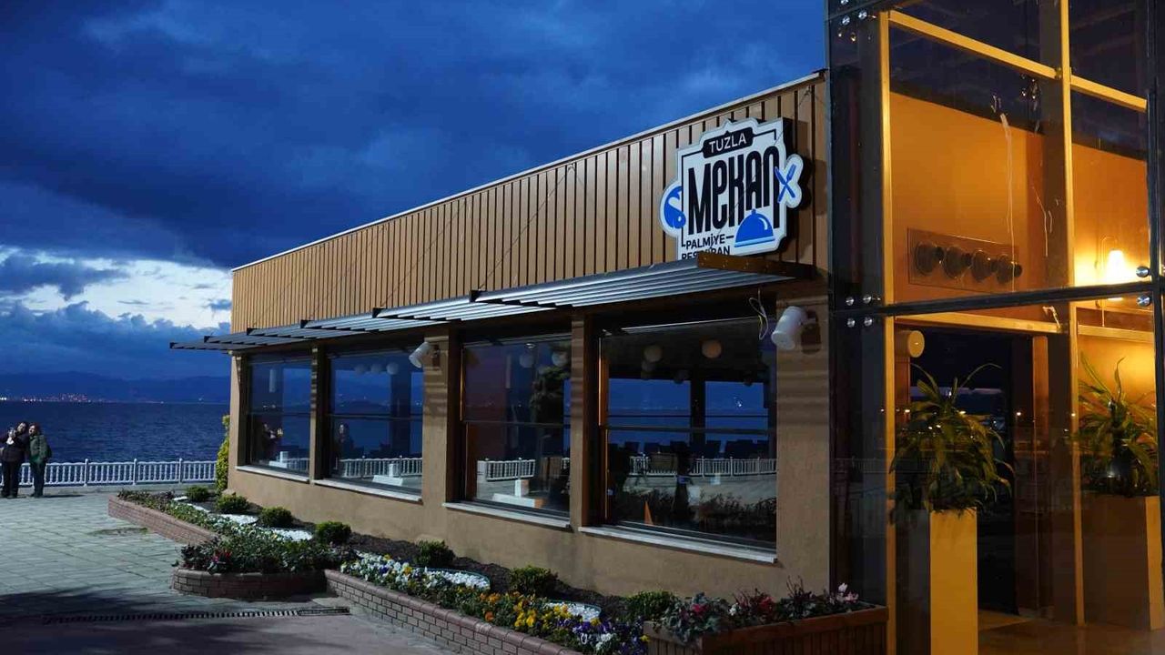 Mercan Sahili'nde yeni dönem: Palmiye tesisi modern yapısıyla geri döndü