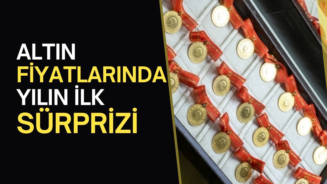Altın Fiyatlarında Yılın İlk Sürprizi: Gram ve Çeyrek Altın Yükselişle Başladı