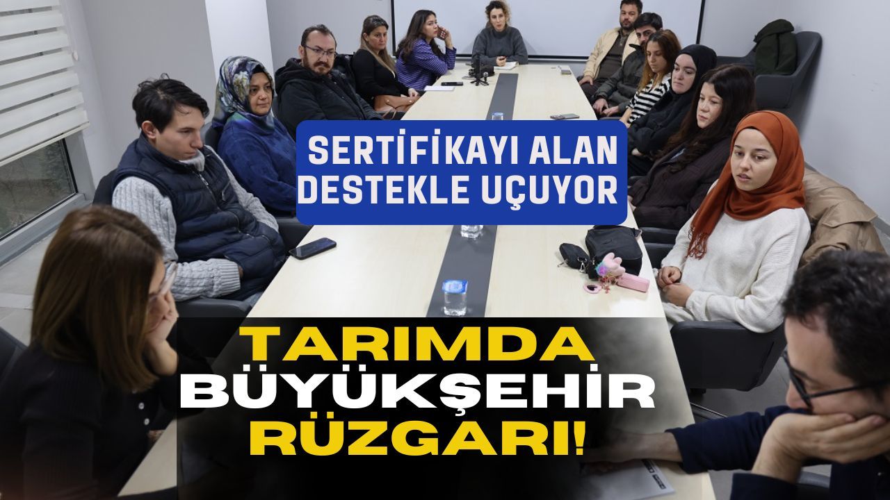 Sertifikayı Alan Destekle Tanışıyor: Kocaeli’de Tarım Akademisi Fırsatları Başladı