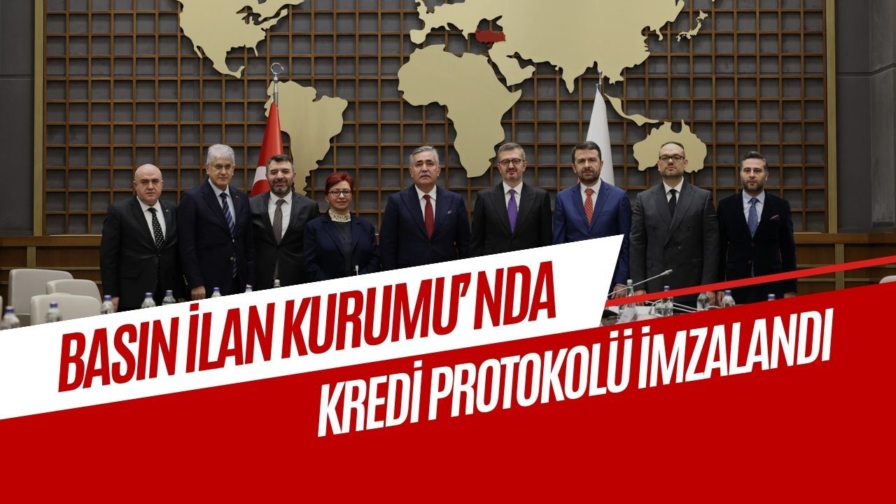 Basın sektörü için tarihi adım: BİK ve KGF’den 7,5 milyar TL’lik kredi protokolü