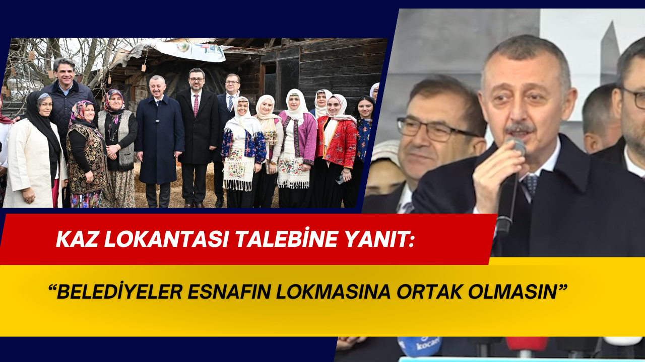 Büyükakın: “Belediyeler Esnafın Lokmasına Ortak Olmasın”