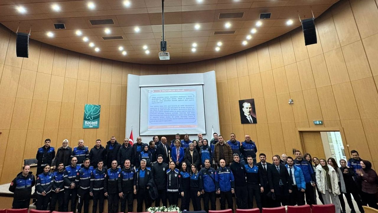 Kocaeli Büyükşehir Zabıtasına “Tüketicinin Korunması Kanunu” Eğitimi Verildi