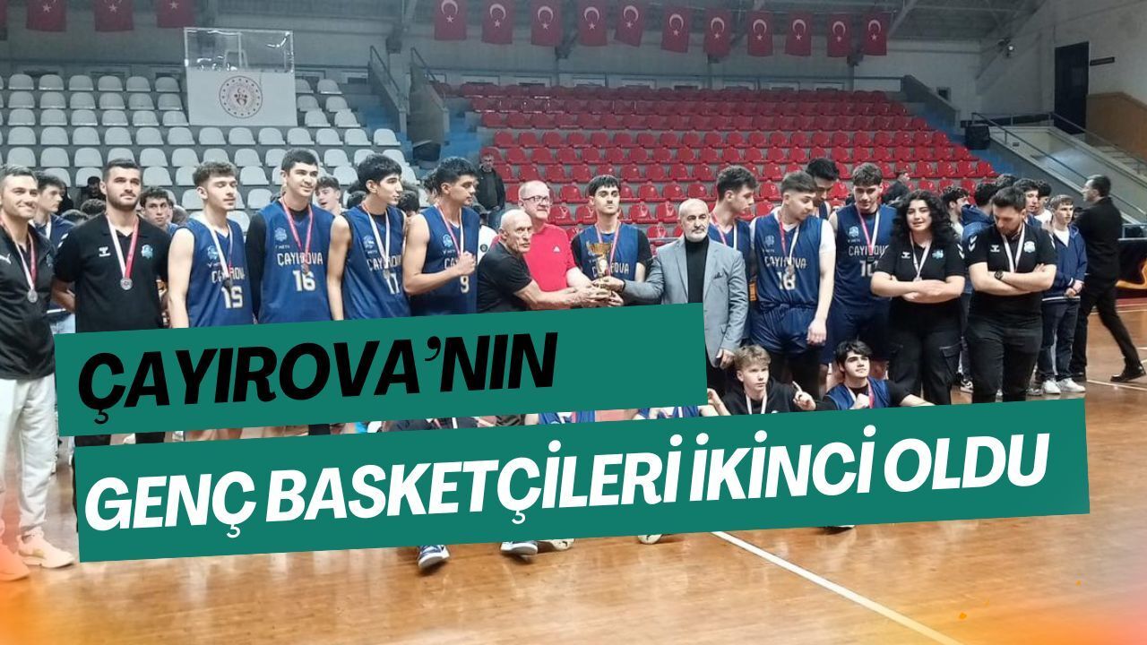 Çayırova’nın Genç Basketbolcuları Kocaeli İkincisi Oldu