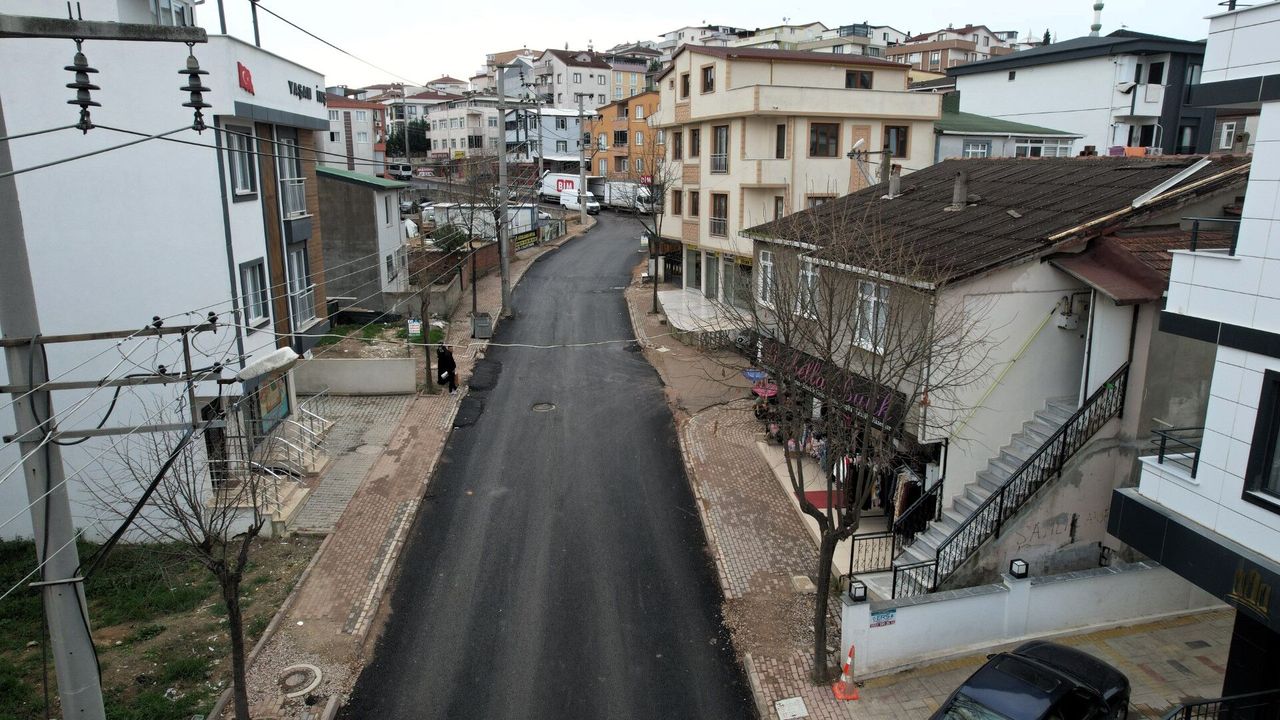 Darıca Sokullu Caddesi’nde Üstyapı Çalışmaları Başladı
