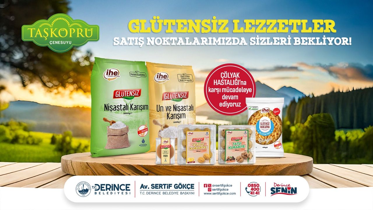 Derince’de çölyak hastalarına özel adım: Glütensiz ürünler artık satışta