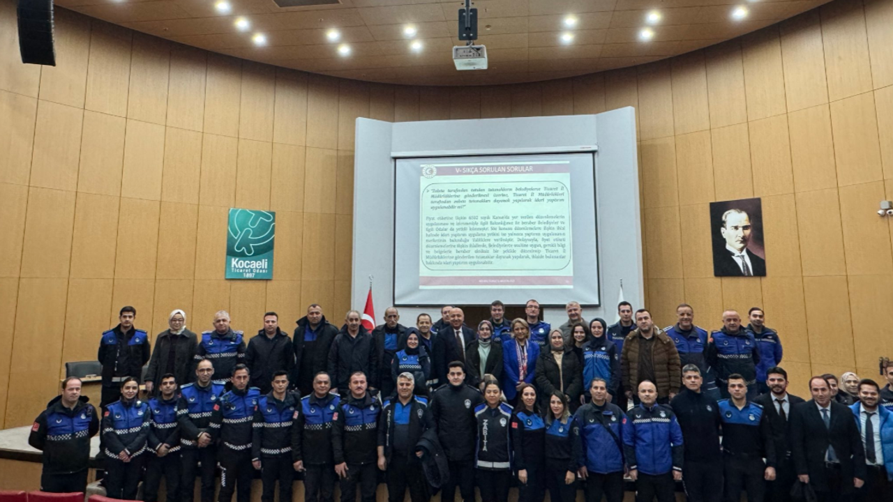 Kocaeli Zabıta Dairesi Başkanlığı’ndan Tüketici Hakları Eğitimi