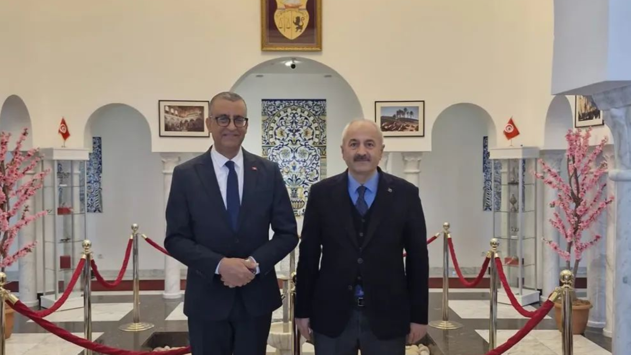 Zinnur Büyükgöz'den Tunus’un Ankara Büyükelçisine Ziyaret