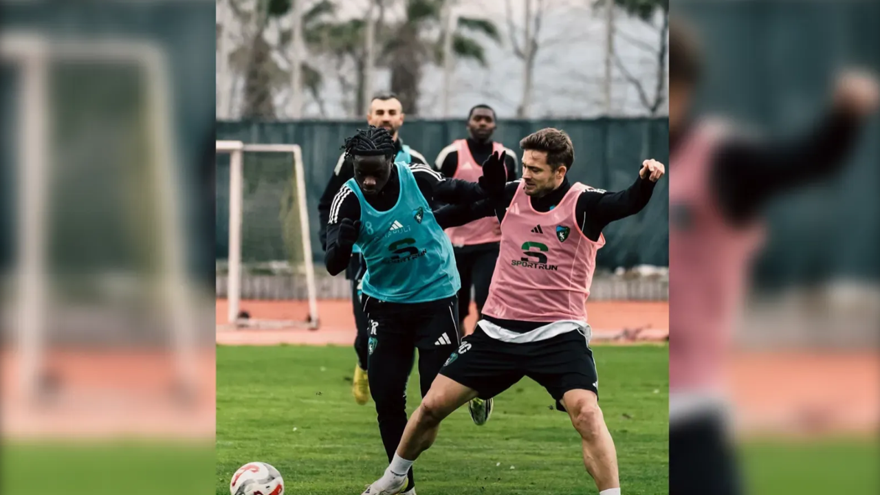 Kocaelispor’un İlk Transferi Susoho İlk Antrenmanına Çıktı