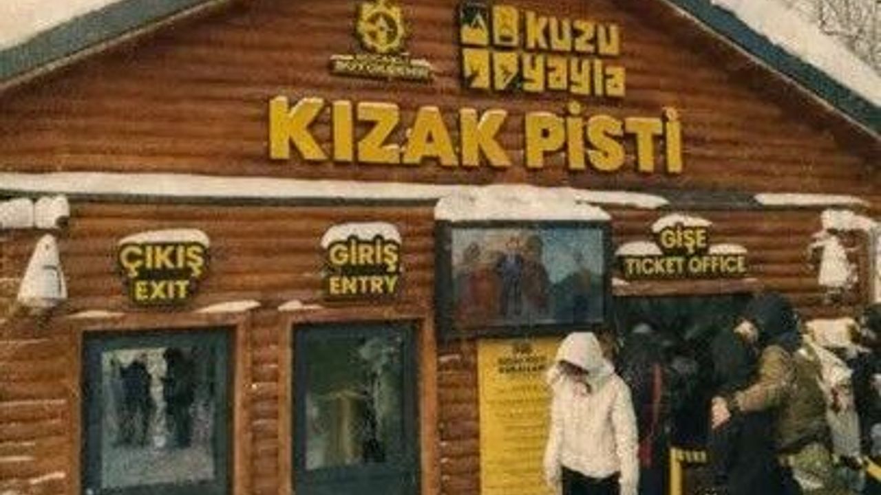 Kartepe Kuzuyayla’da Lodos Nedeniyle Kızak Pisti Kapatıldı