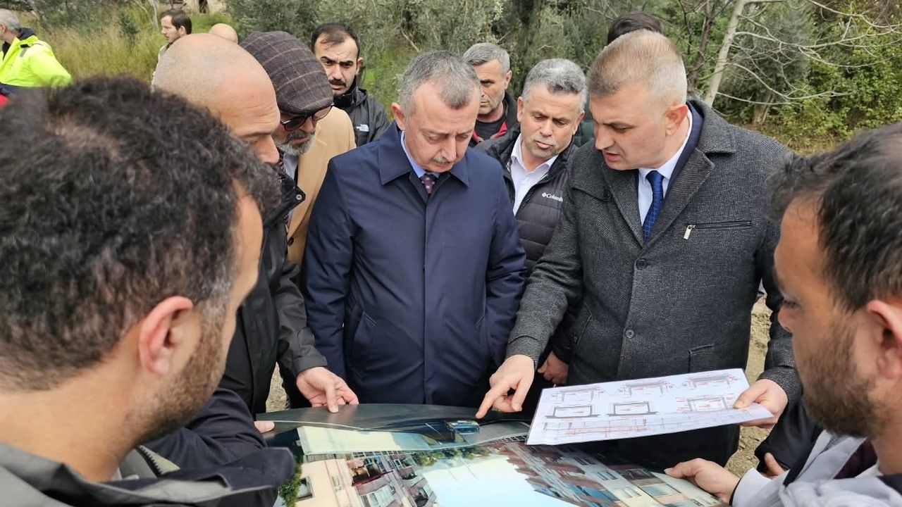 Gölcük Ulaşlı’da Alt Geçit Projesi Başladı: Başkanlar Sahada İncelemelerde Bulundu