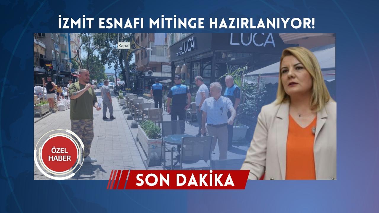 Fatma Kaplan Hürriyet’e kaldırım işgali tepkisi: İzmit esnafı mitinge hazırlanıyor