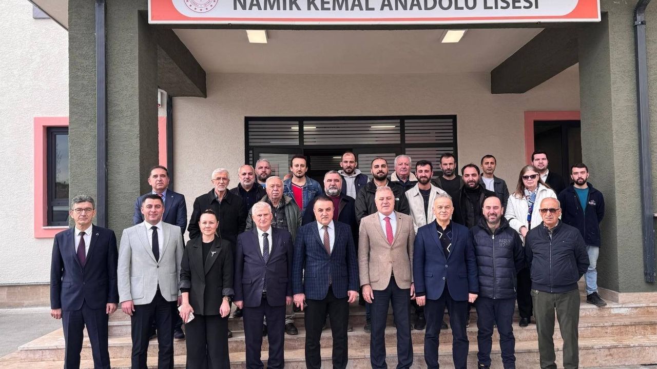 Namık Kemal Anadolu Lisesi’nin yeni binası tamamlandı: Geçici kabul yapıldı