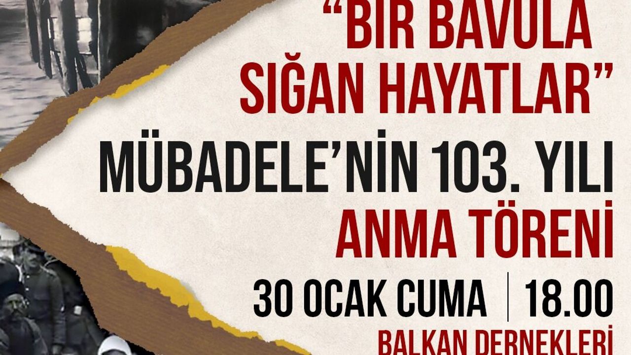 İzmit’te Mübadele’nin 103. yılı anlamlı bir programla anılacak