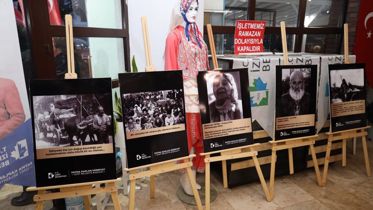 İzmit’te Mübadele’nin 103. yılı anıldı: Bir bavula sığan hayatlar