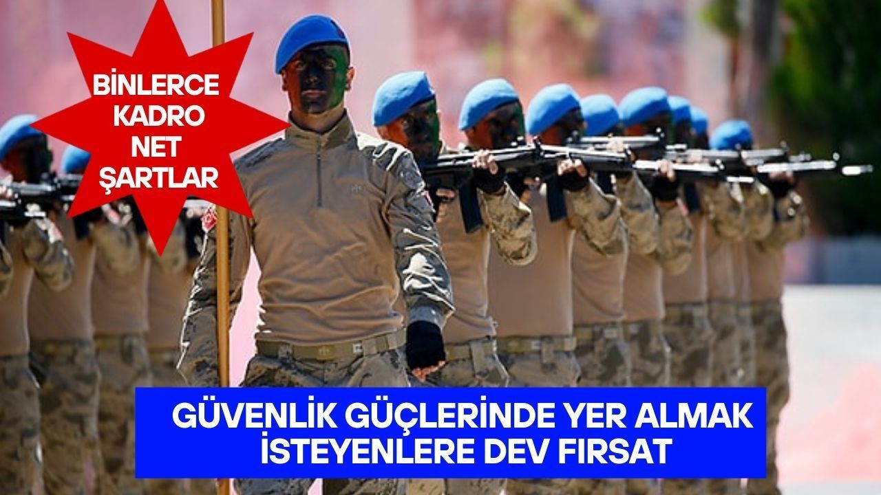 Binlerce Kişi Aranıyor: Jandarma Astsubay Alımına Yoğun İlgi: Kimler Başvurabilir?