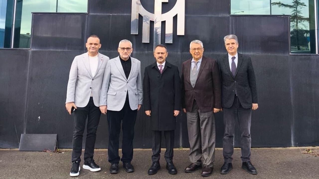 Vali Aktaş’tan Kartal Bombe ve Basınçlı Kaplar Fabrikasına Ziyaret