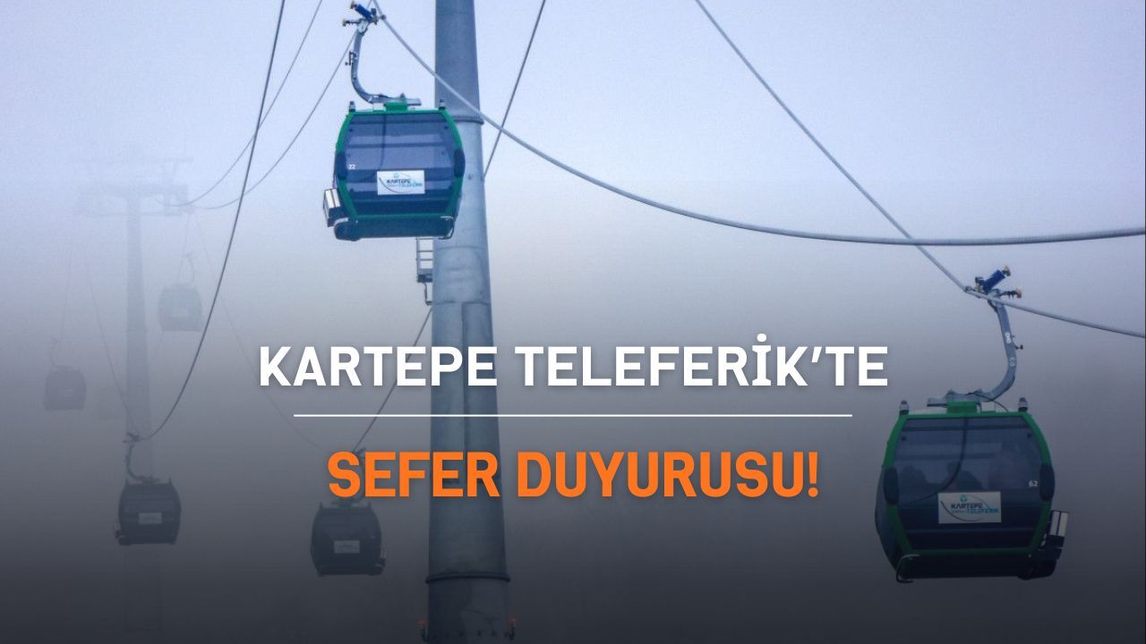 Kartepe’ye Çıkacaklar Dikkat! Teleferik Bugün de Çalışmıyor