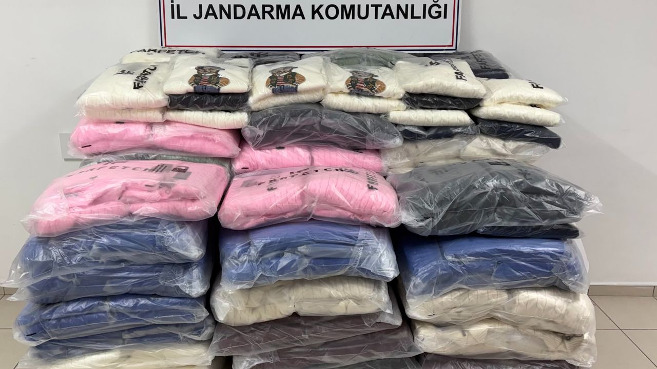 Kocaeli’de 3,8 milyon TL’lik sahte ürün ele geçirildi