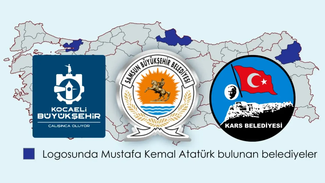 Kocaeli Büyükşehir Belediyesi’nin Atatürk Silüeti Logosu Türkiye’de Öne Çıktı