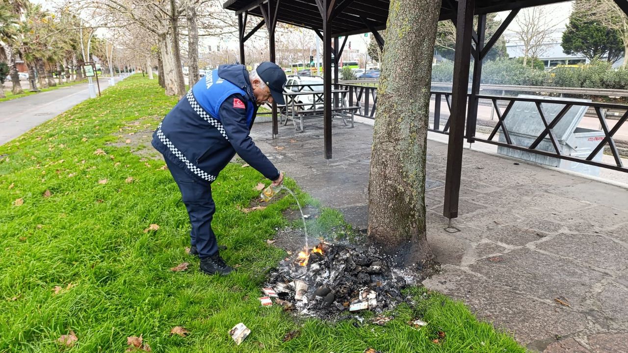 Büyükşehir Zabıtasından Kuş Cenneti’nde Örnek Duyarlılık: Yakılmış Ateş Zamanında Fark Edildi