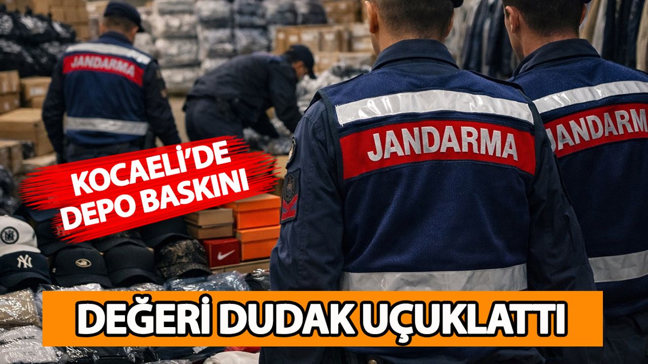 Kocaeli Dilovası’nda Gizli Depo Ortaya Çıktı: Jandarma Bu Kadarını Beklemiyordu