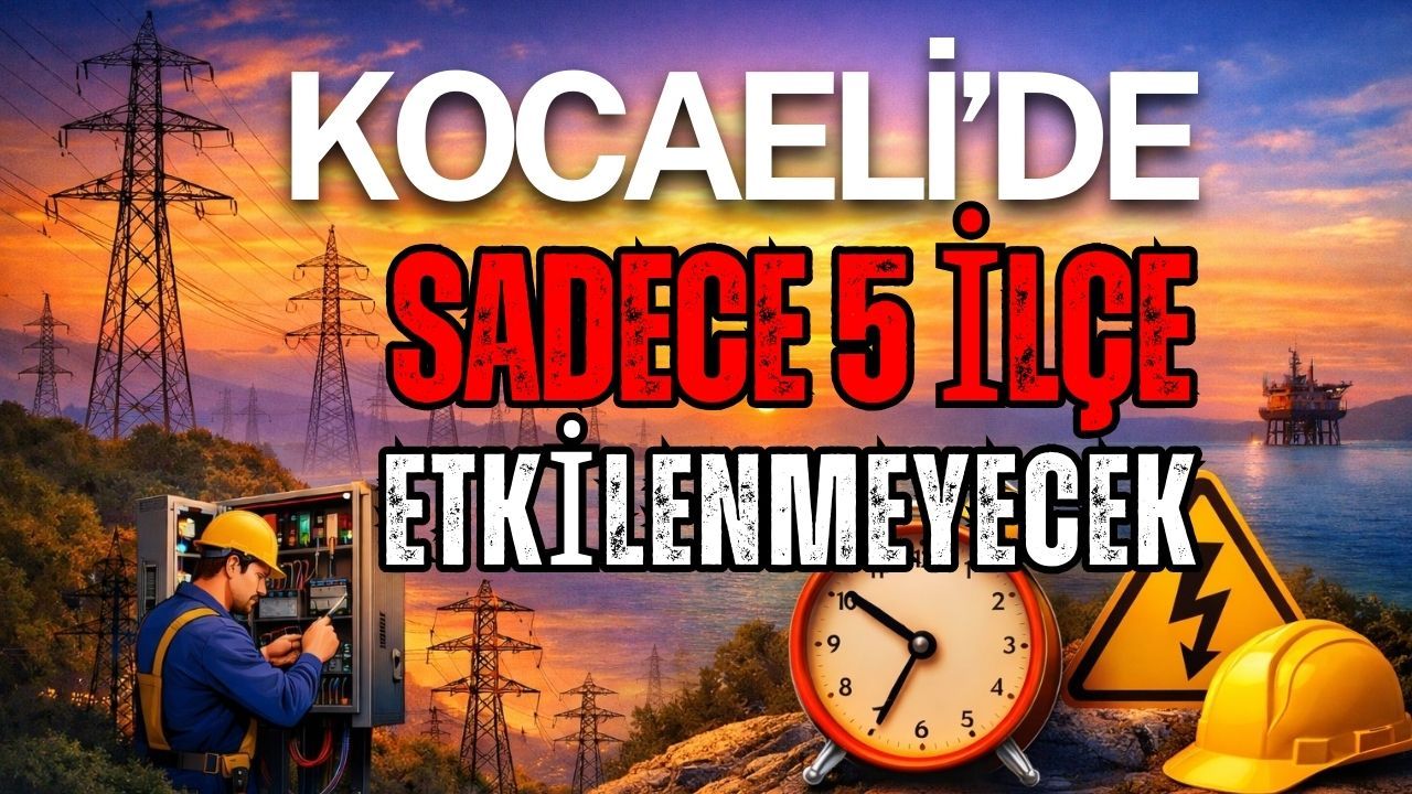Gündüz Yok Akşam Var: Kocaeli’de Elektrikler Saatlerce Kesilecek