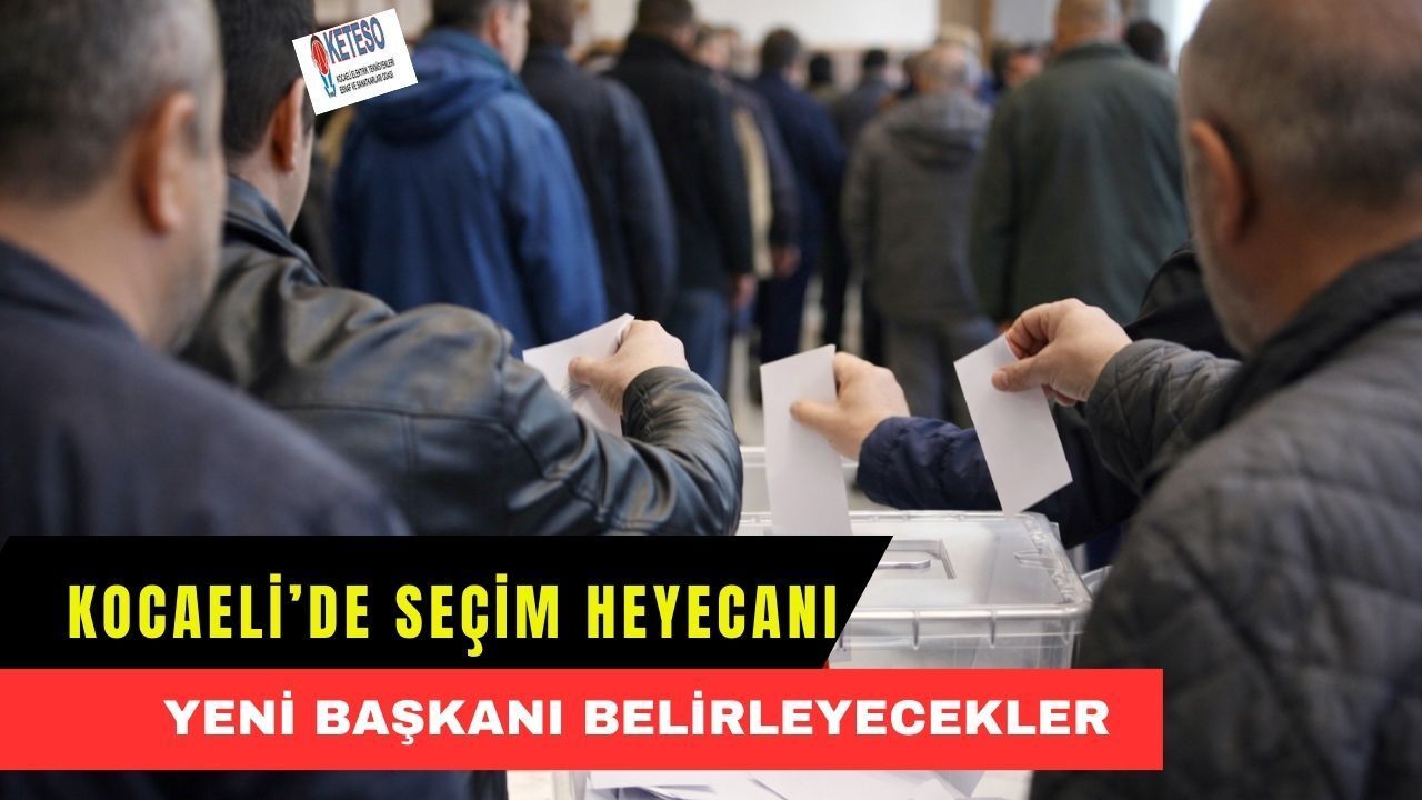KETESO’da Seçim Günü Yaklaştı: İki Aday Tek Koltuk