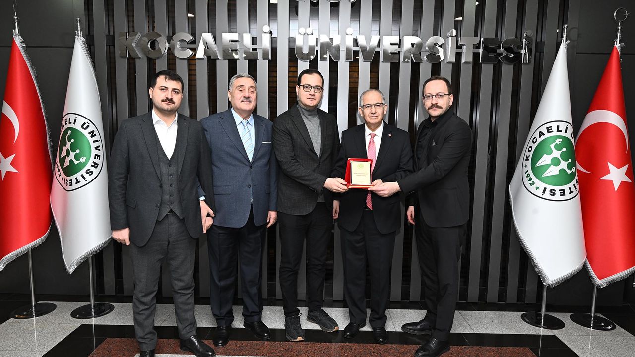 Erzurumlular Vakfı’ndan KOÜ’ye anlamlı ziyaret