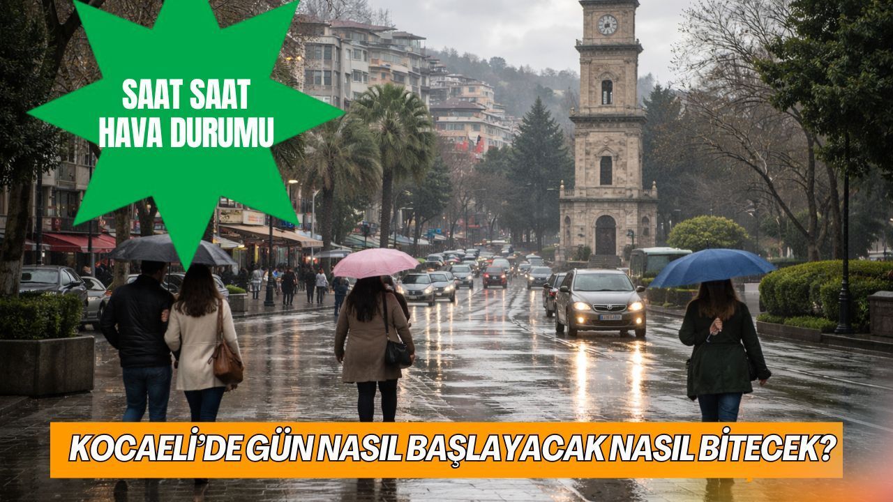 Kocaeli’de Bugün Hava Nasıl? 30 Ocak Cuma Günü Yağmur Bekleniyor mu?