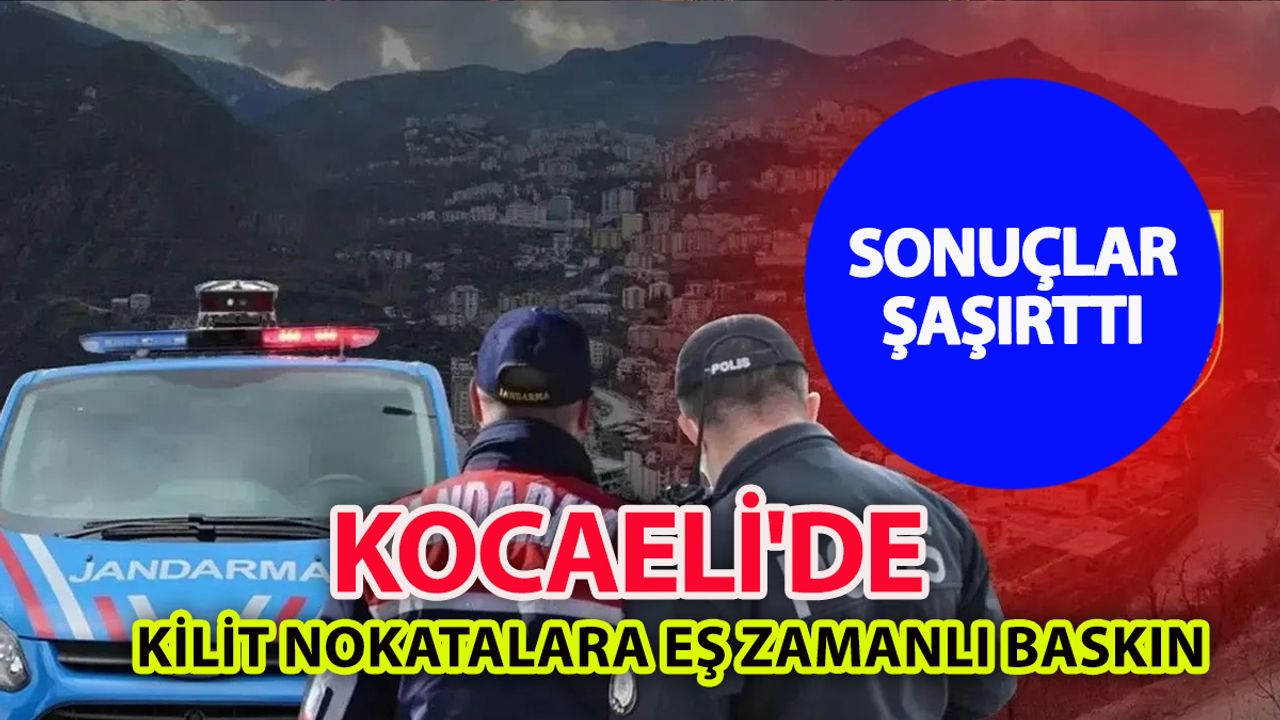 Kocaeli’nin Gündüzü Sakin Gecesi Fırtına Gibi Geçti: Kilit Noktalar Tek Tek Belirlendi