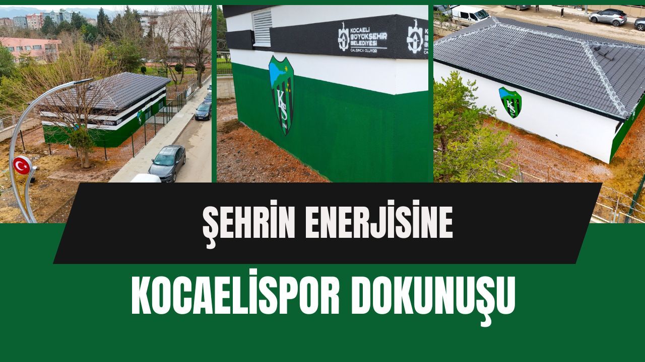 Kocaeli’de Sokak Sanatına Yeşil-Siyah Dokunuş: Kocaelispor Temalı Trafo