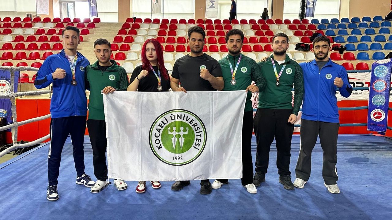 KOÜ Öğrencilerinden Kick Boks ve Wushu’da Çifte Başarı
