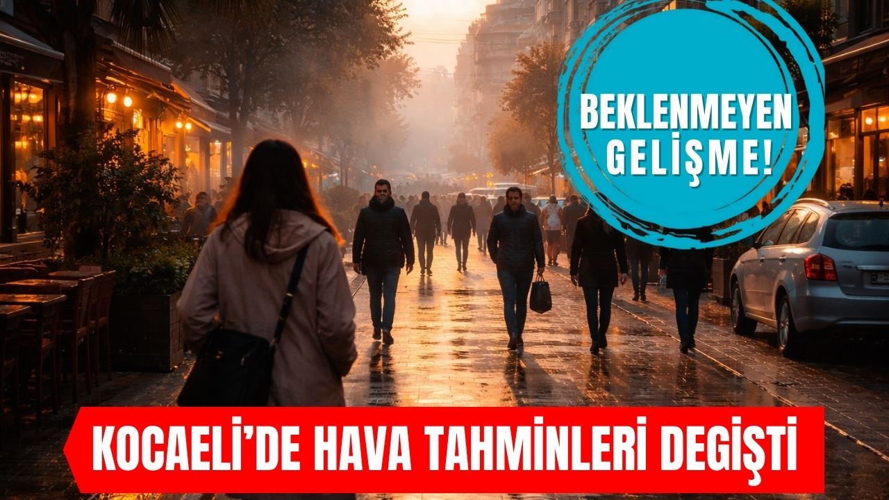 Kocaeli'de Bugün Hava Nasıl Olacak? Yalancı Bahar'a Dikkat