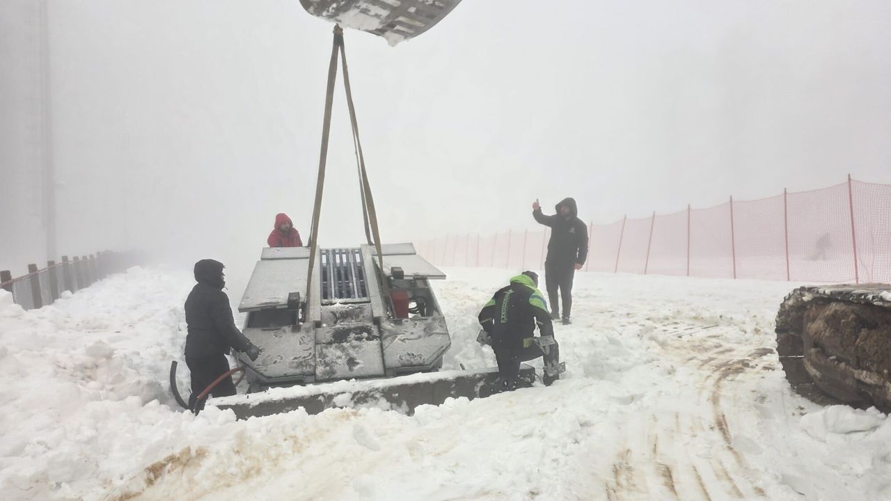 Kartepe Kuzuyayla Kızak Pisti’ne Yürüyen Bant Geliyor