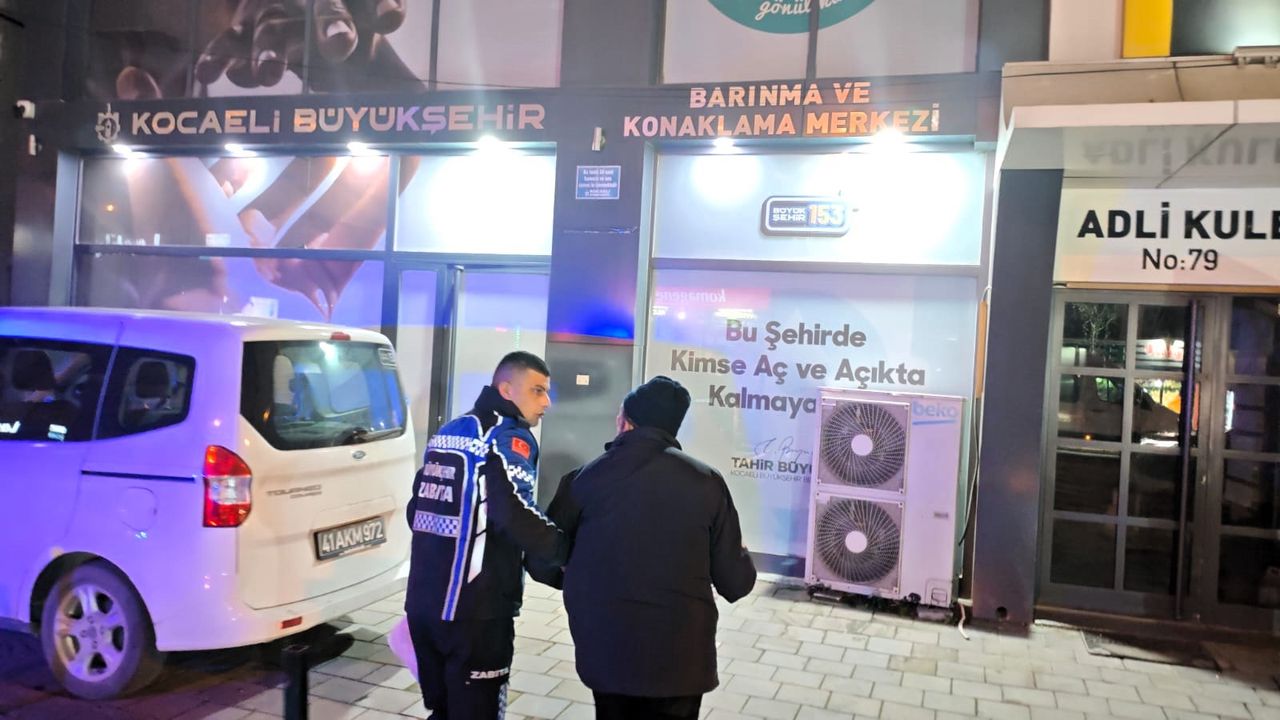Sokakta kalanlar yalnız değil: Kocaeli ekipleri evsiz ve şiddet mağdurlarına sahip çıktı