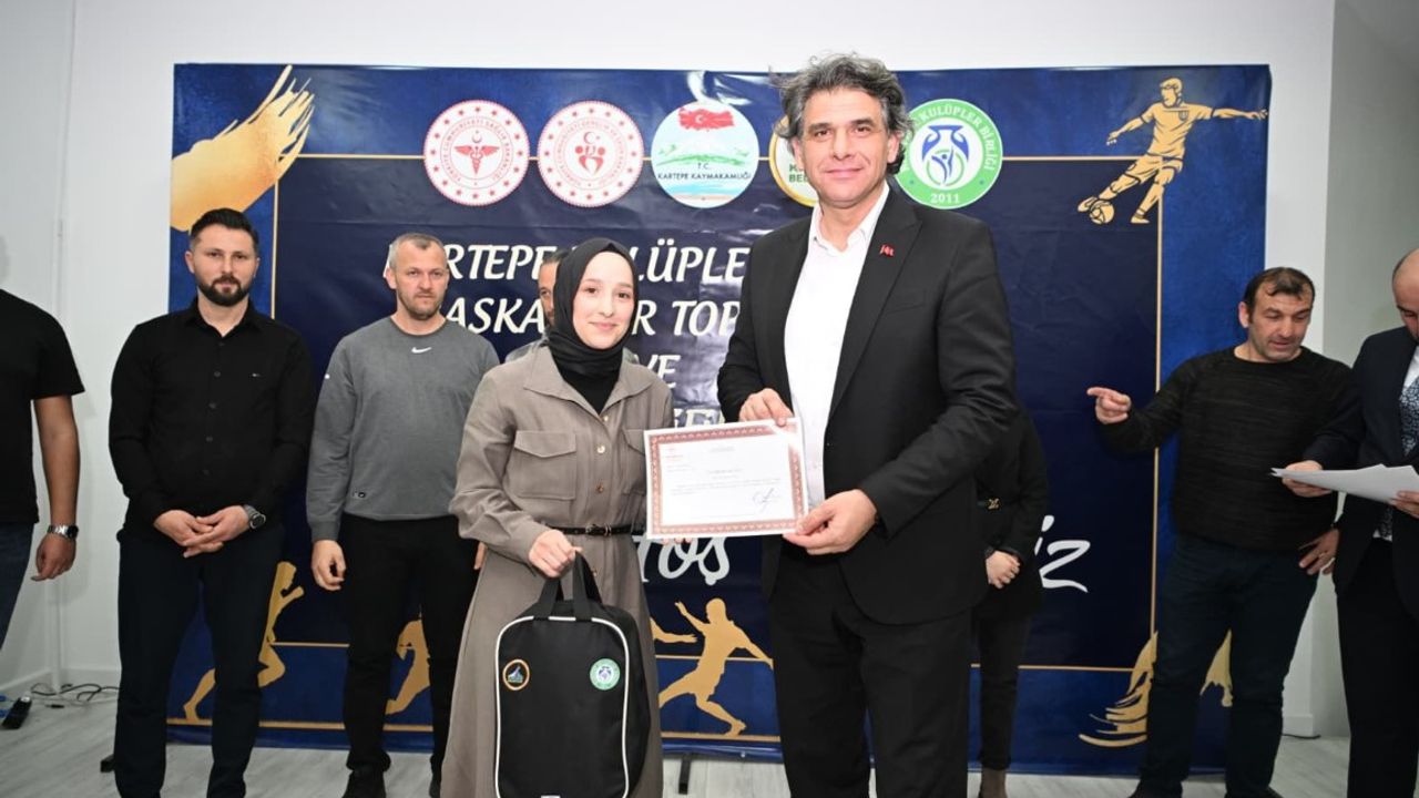 Kartepe’de Sporun Kalbi Bu Törende Attı